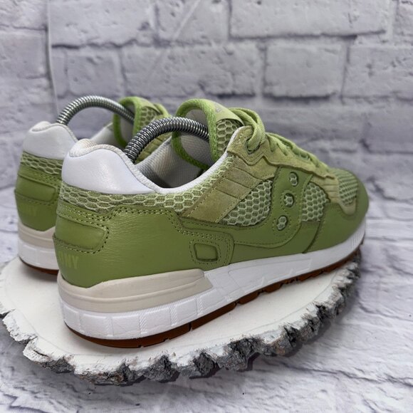 Saucony Shadow 5000 Running Shoes Trainers Women's Size 11 US 9 UK Green EUC - Picture 5 of 14